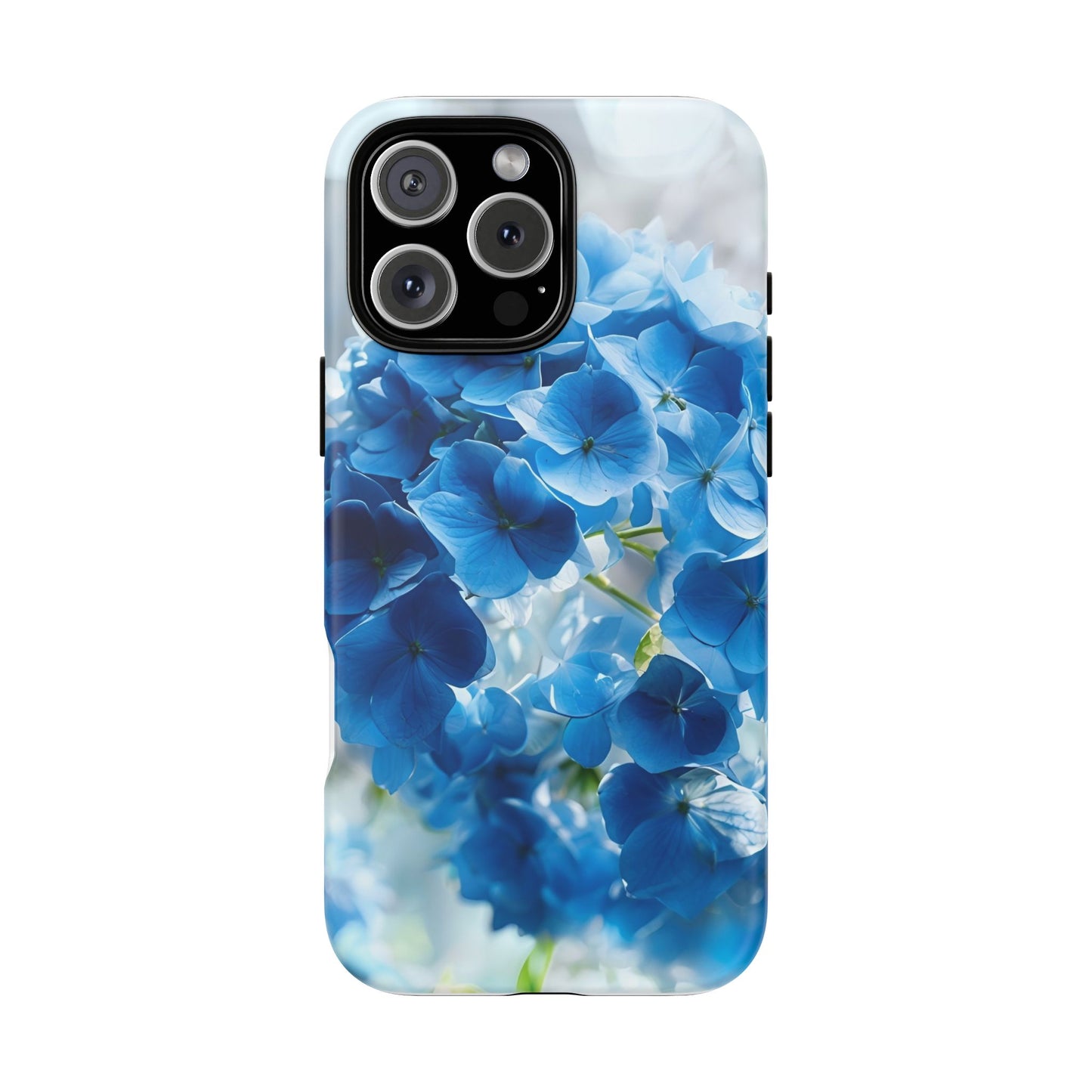 Floral Tough Phone Case - Hydrangea Petals In Dreamy Background