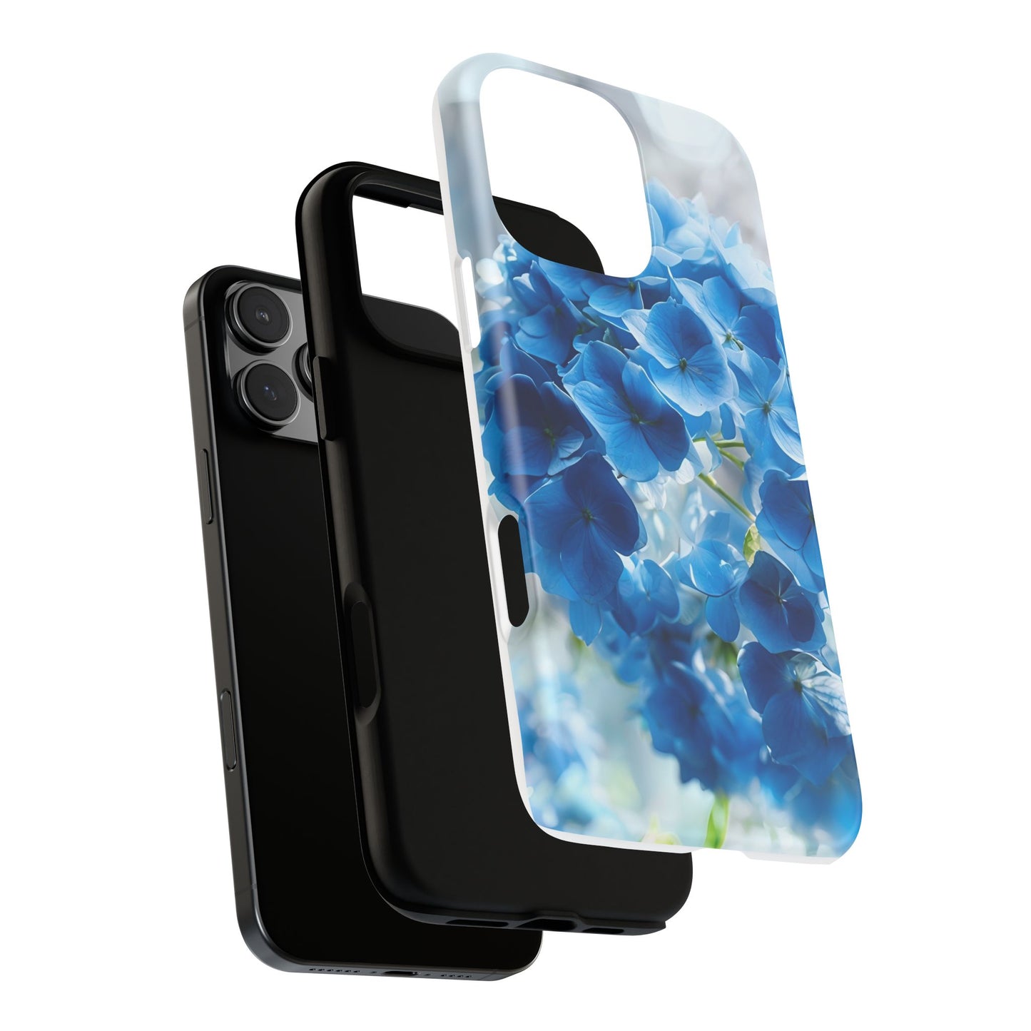 Floral Tough Phone Case - Hydrangea Petals In Dreamy Background