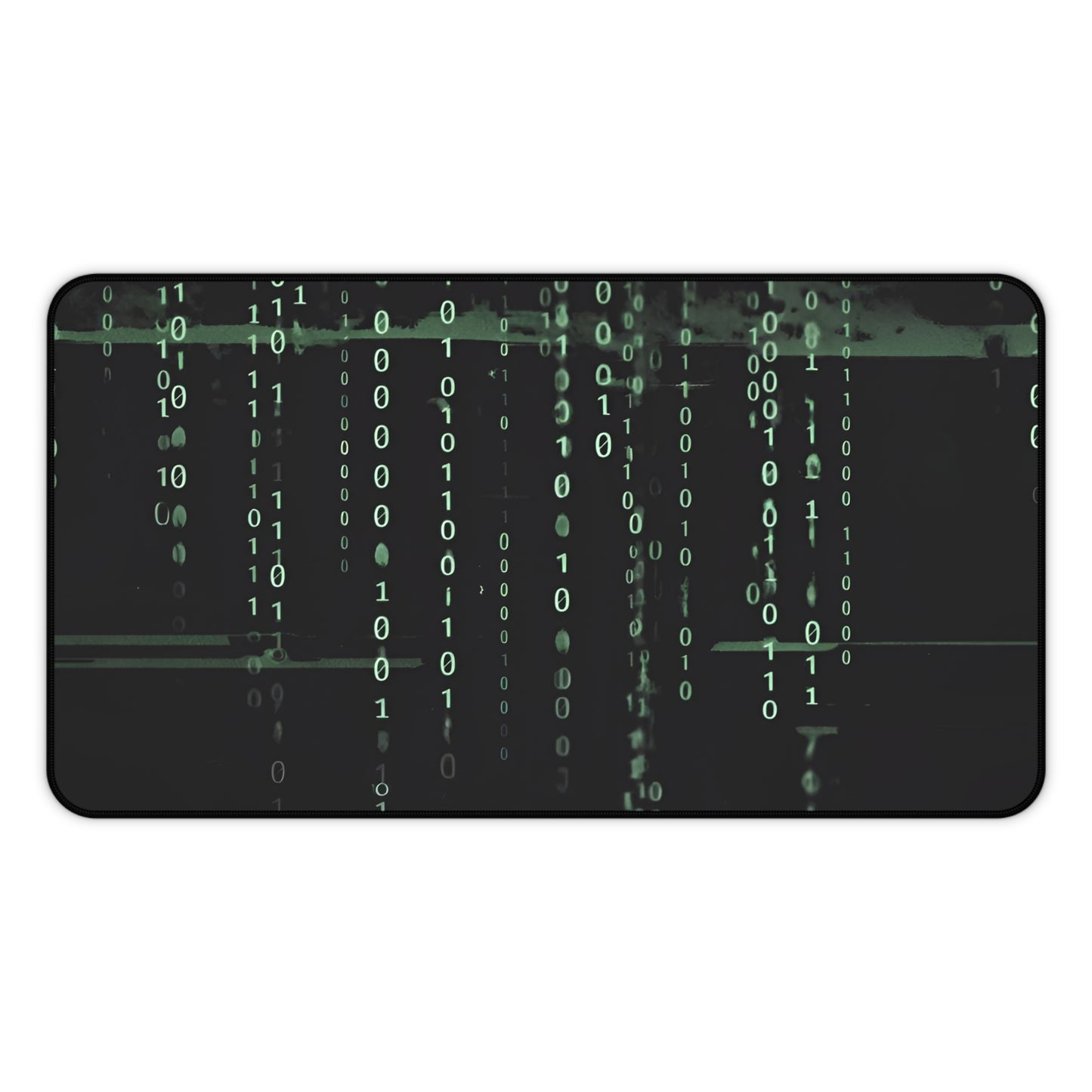 Matrix-Themed Desk Mat - Artistic Desk Accessory for Home Office