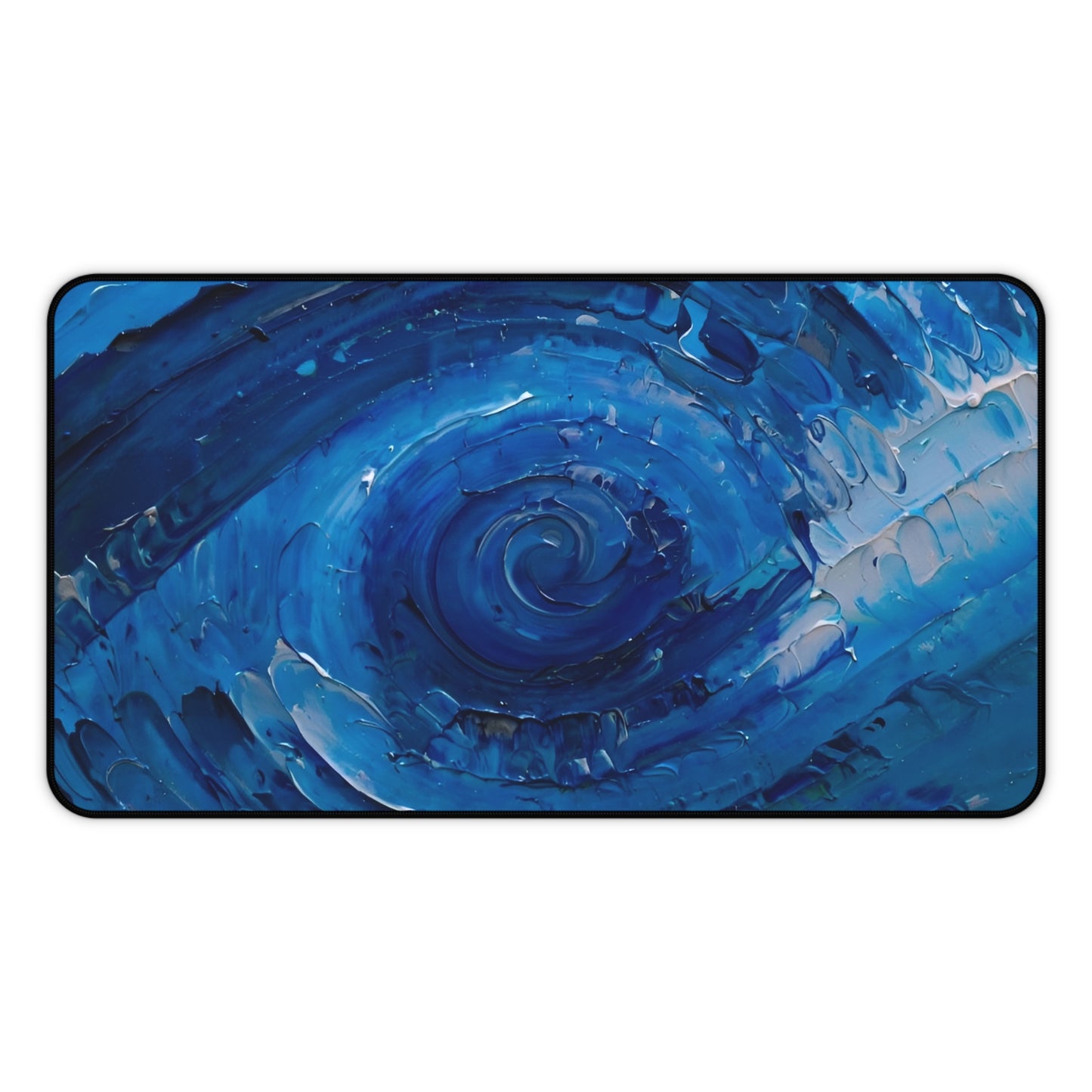 Ocean Waves Desk Mat - Artistic Desk Accessory for Home Office