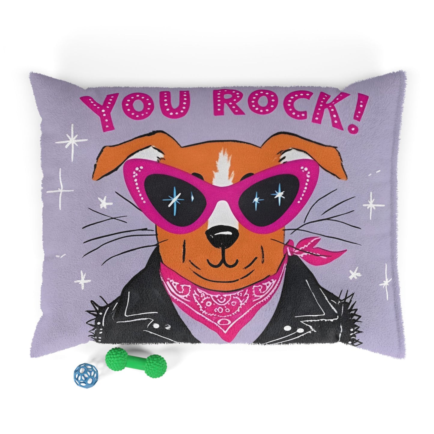 Cool Dog Pet Bed - You Rock! - Stylish & Comfy