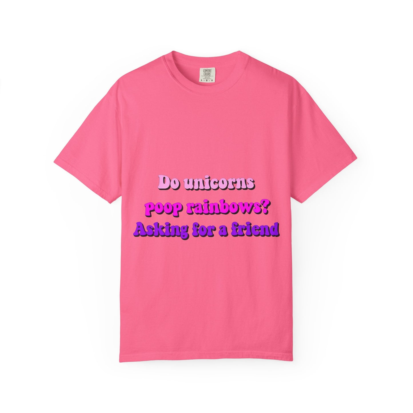 Funny Unicorn T-Shirt - Do Unicorns Poop Rainbows?