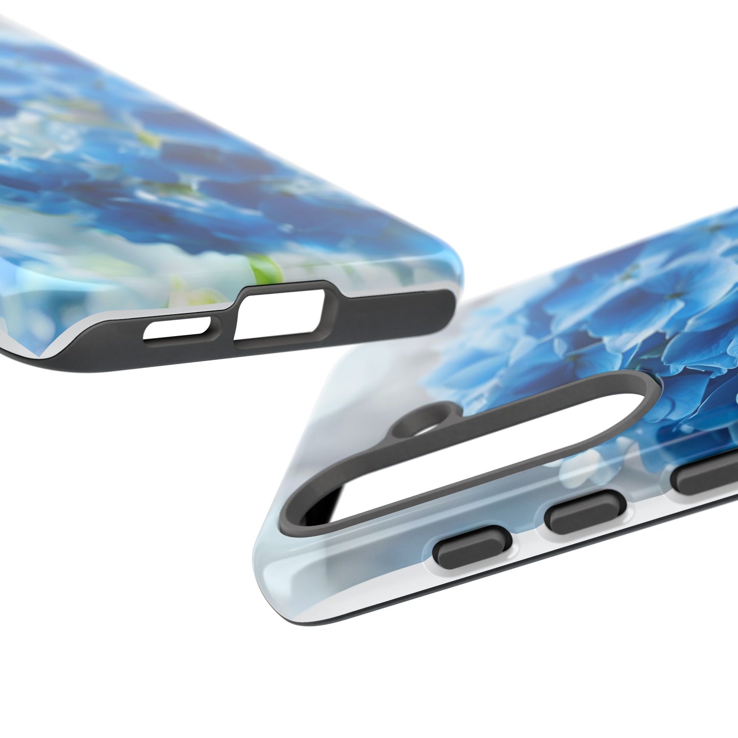 Floral Tough Phone Case - Hydrangea Petals In Dreamy Background