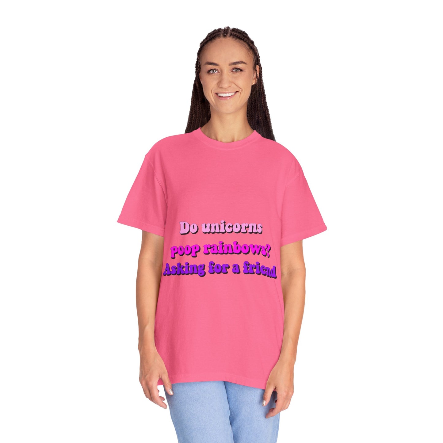 Funny Unicorn T-Shirt - Do Unicorns Poop Rainbows?
