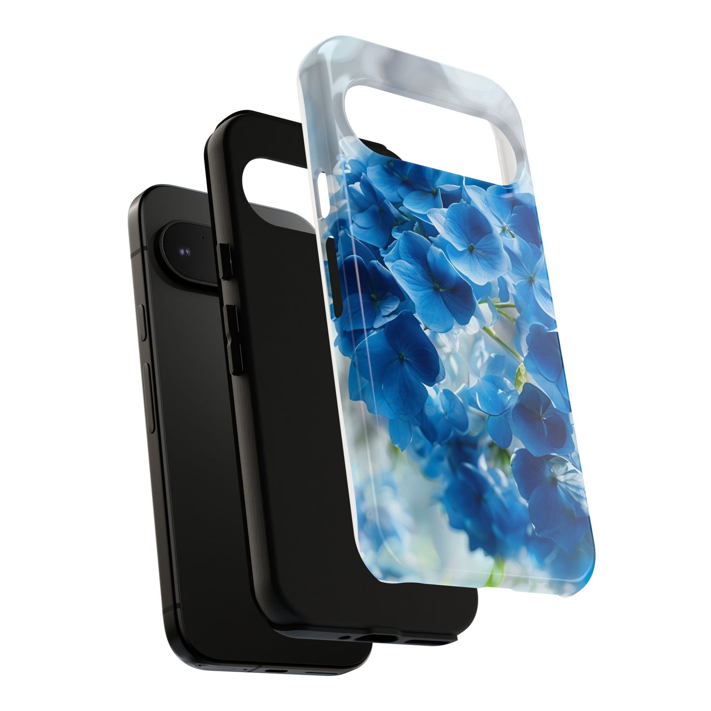 Floral Tough Phone Case - Hydrangea Petals In Dreamy Background