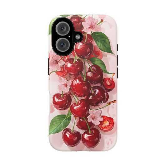 Cherry Blossom Tough Phone Case - Vibrant Floral Design for Nature Lovers