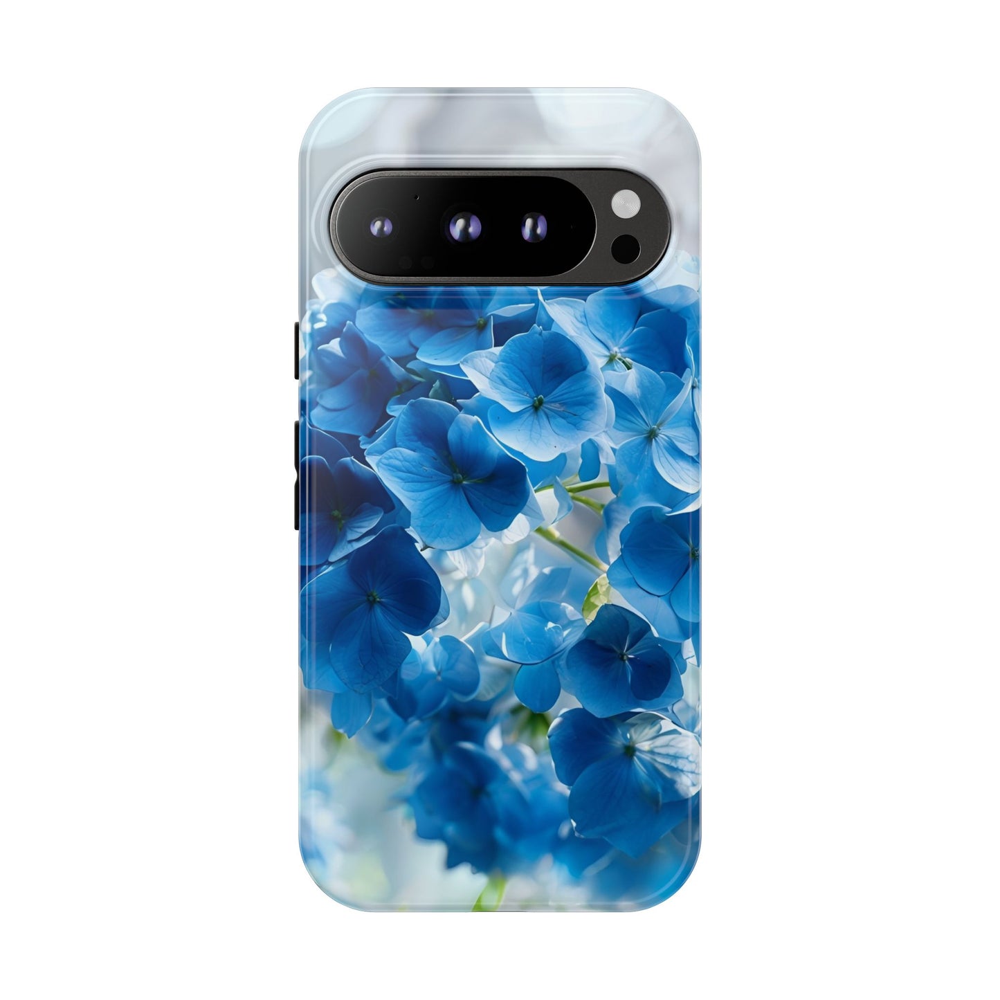 Floral Tough Phone Case - Hydrangea Petals In Dreamy Background