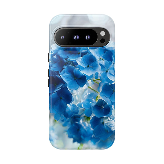 Floral Tough Phone Case - Hydrangea Petals In Dreamy Background