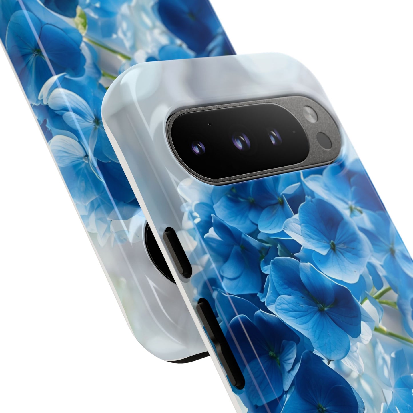 Floral Tough Phone Case - Hydrangea Petals In Dreamy Background