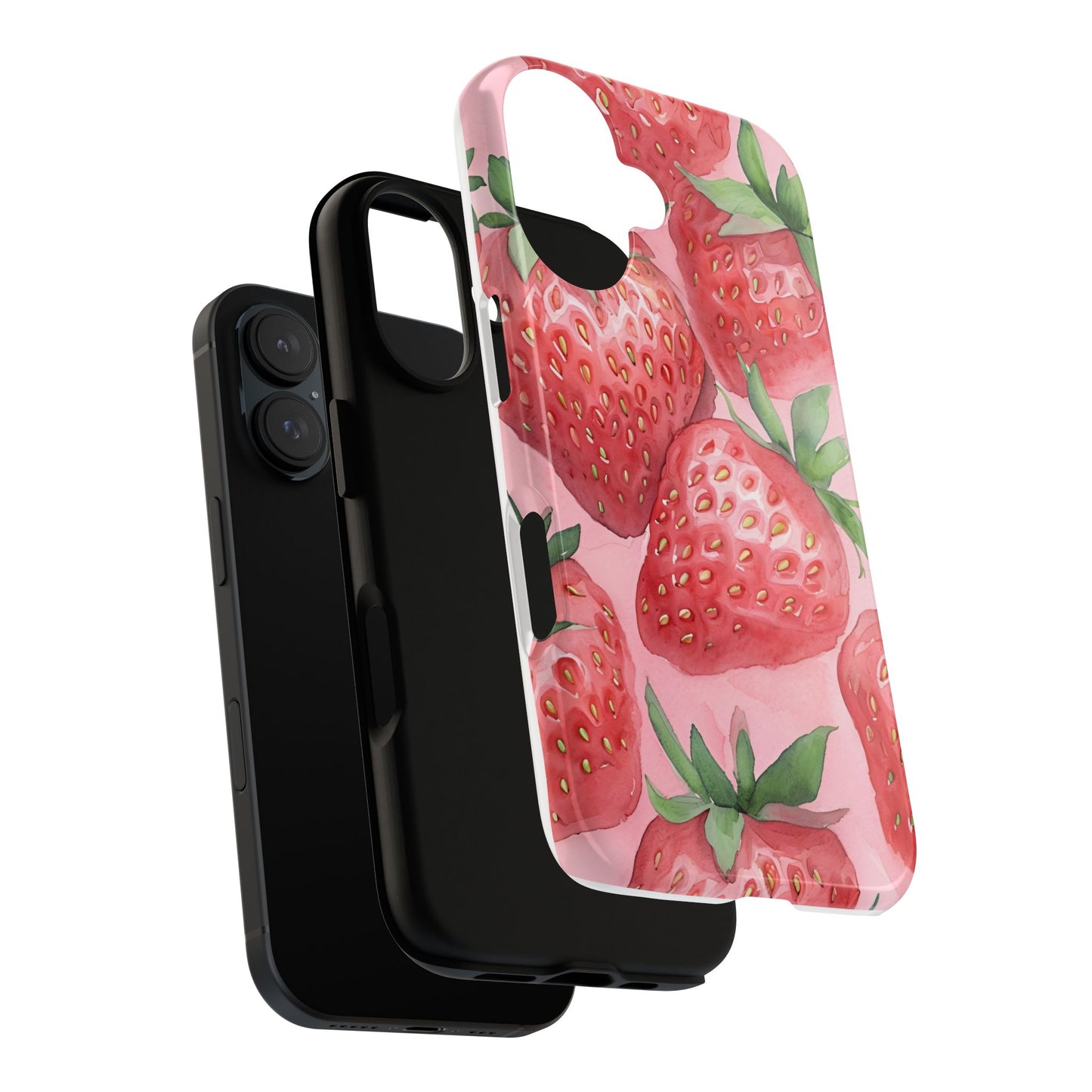Strawberry Tough Phone Case for Fruit Lovers
