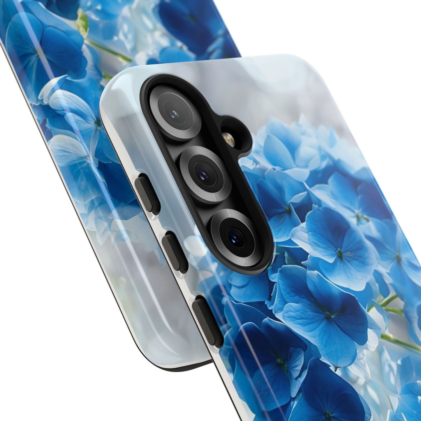 Floral Tough Phone Case - Hydrangea Petals In Dreamy Background