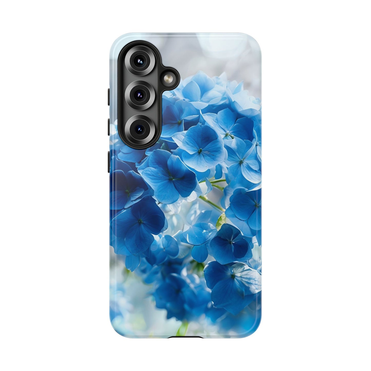 Floral Tough Phone Case - Hydrangea Petals In Dreamy Background