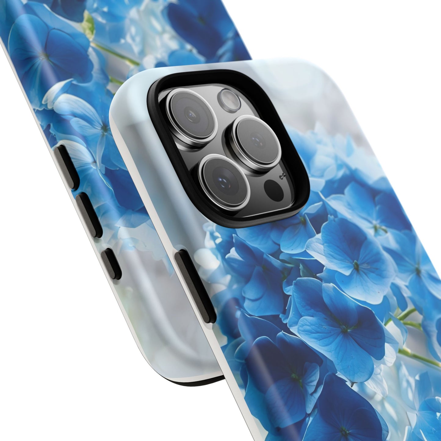Floral Tough Phone Case - Hydrangea Petals In Dreamy Background